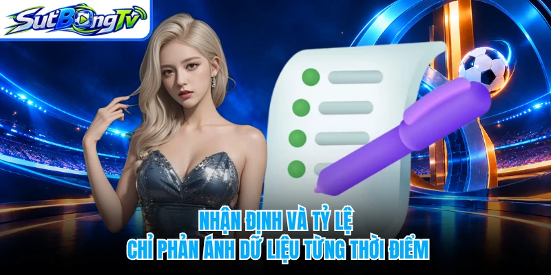 Nhận định và tỷ lệ chỉ phản ánh dữ liệu từng thời điểm