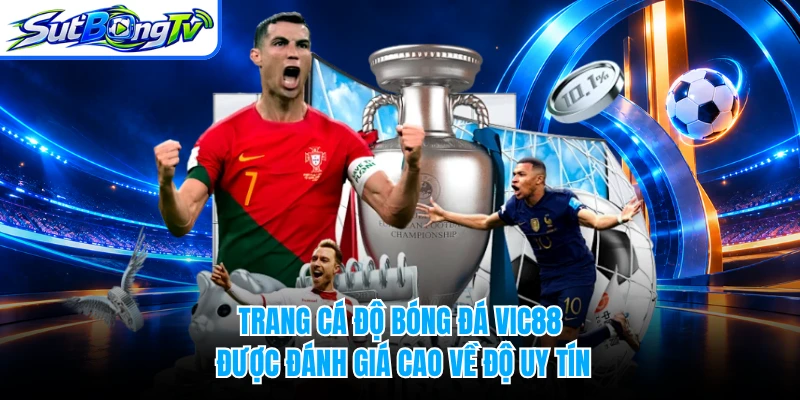 Trang cá độ bóng đá Vic88 được đánh giá cao về độ uy tín